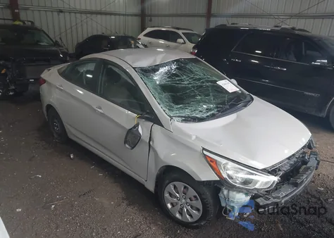 2017 Hyundai Accent Se z USA, uszkodzony, nr VIN KMHCT4AE0HU181509